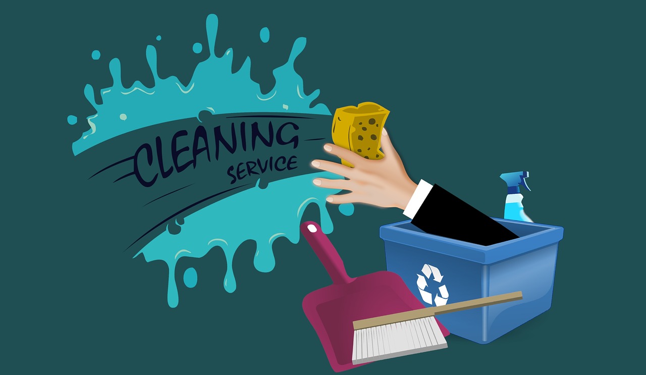 Cleaning Service Cleaner Hand  - mohamed_hassan / Pixabay
