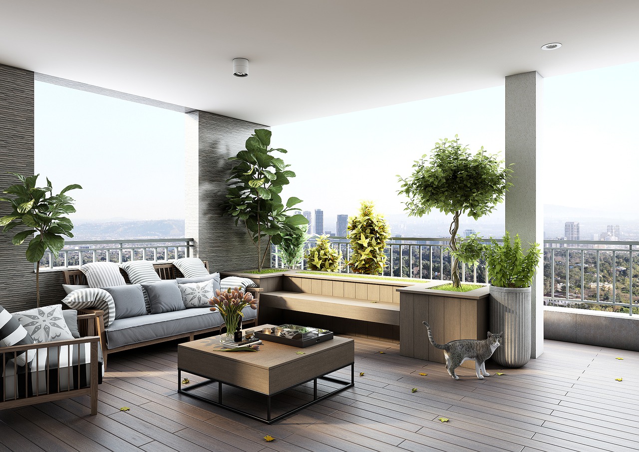 Balcony Lounge Sofa Terrace  - tuanarch87 / Pixabay