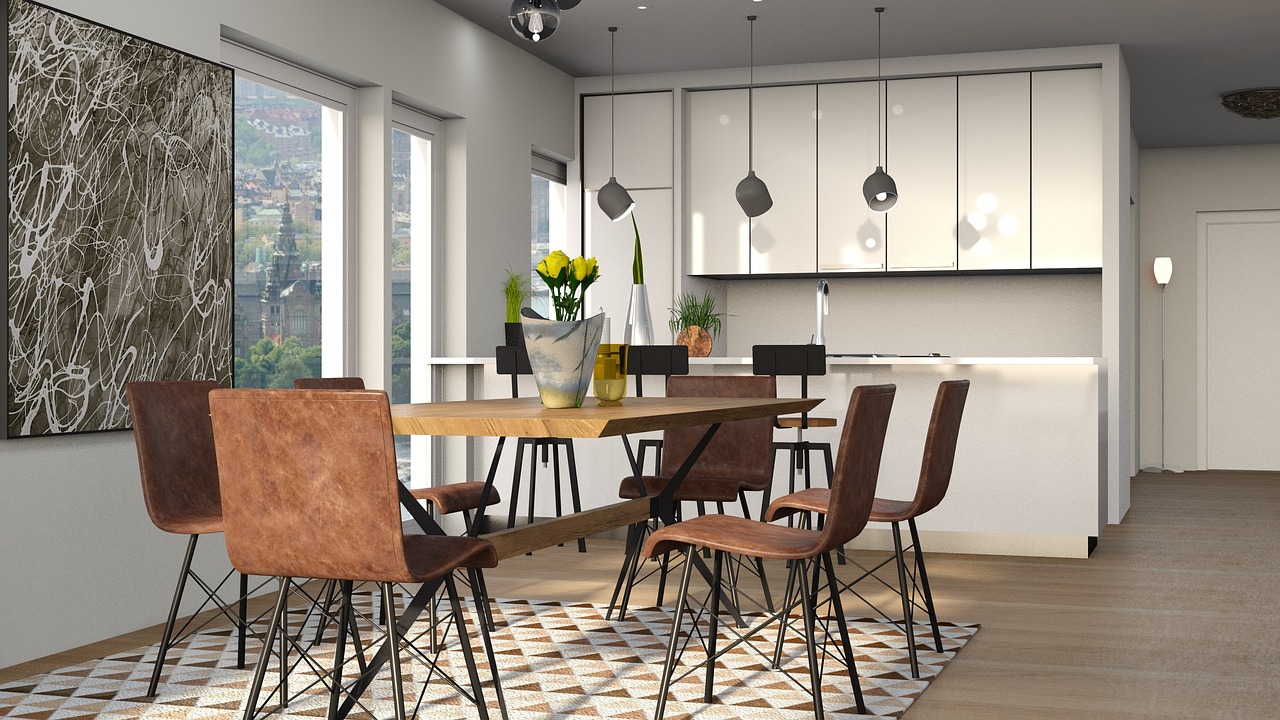 Kitchen Table Chair Carpet Food  - 5460160 / Pixabay