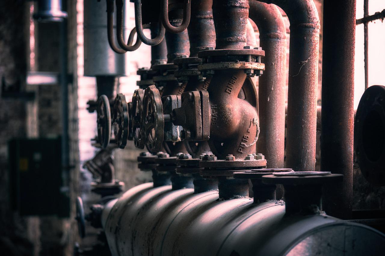 Pipes Pipeline Factory Heating  - Tama66 / Pixabay