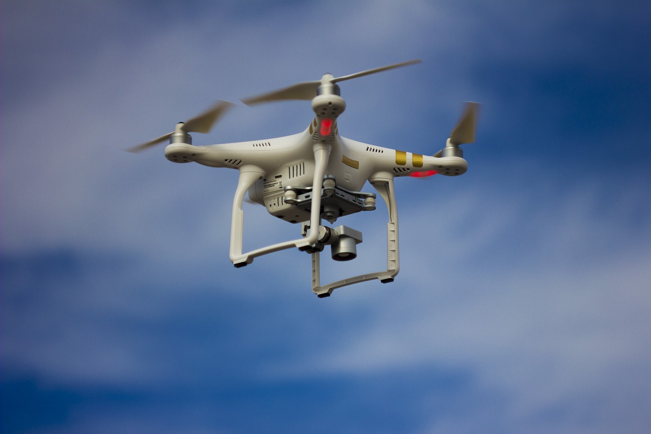 drone, rc, quadrocopter