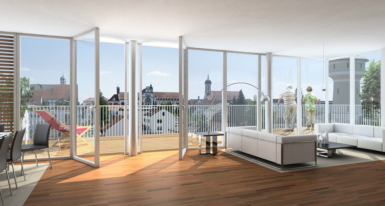 inner space, villa, rendering