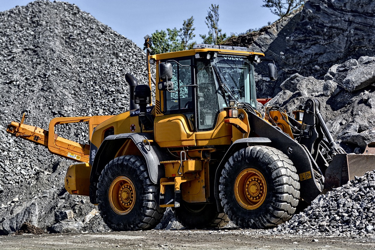 digger, machine, machinery