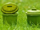 garbage cans, green, plastic, bucket, coloured, miniature, plastic, plastic, plastic, plastic, plastic, bucket, miniature