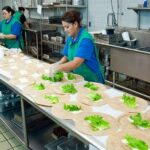 kitchen, help, worker, preparation, preparing, table, sink, interior, institutional, workers, worker, worker, worker, worker, worker, table, workers, workers, workers, workers